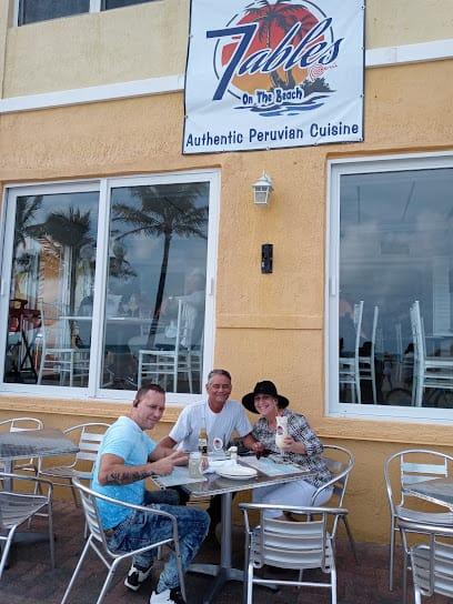 7 Tables On The Beach Authentic Peruvian Cuisine